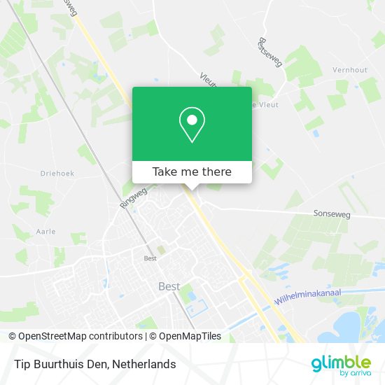 Tip Buurthuis Den map