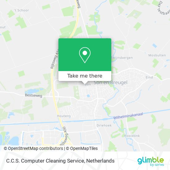 C.C.S. Computer Cleaning Service map