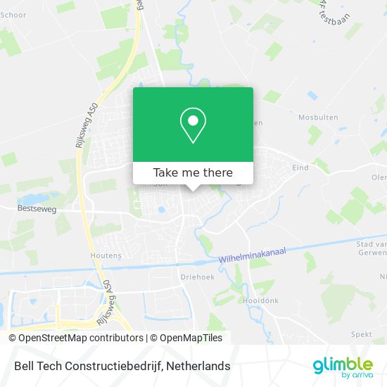 Bell Tech Constructiebedrijf map