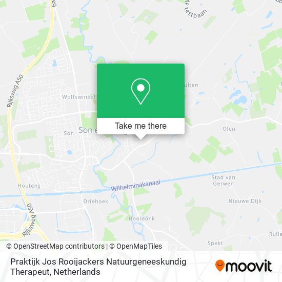 Praktijk Jos Rooijackers Natuurgeneeskundig Therapeut map