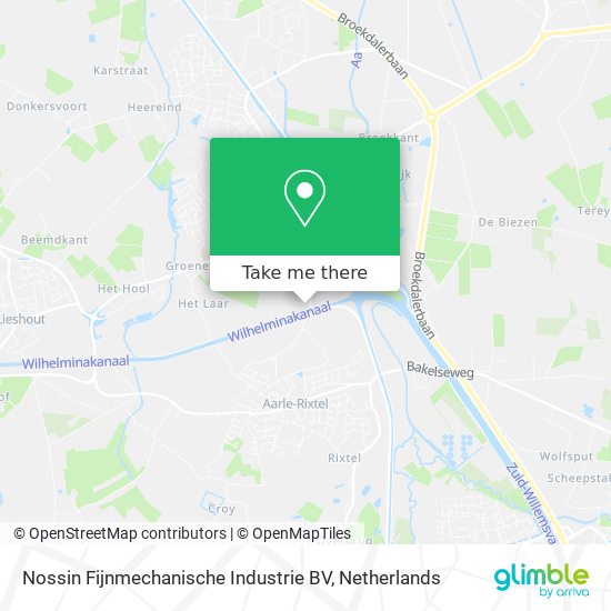 Nossin Fijnmechanische Industrie BV map