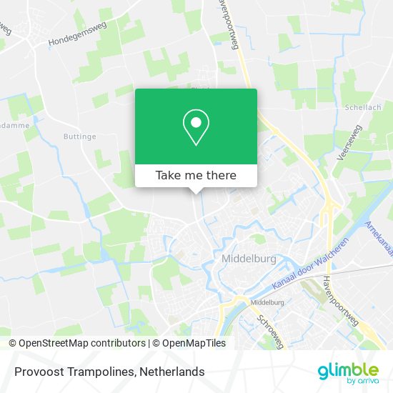 Provoost Trampolines map