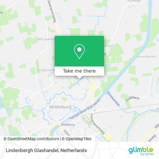 Lindenbergh Glashandel map