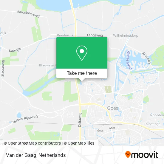 Van der Gaag map