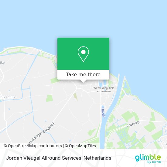 Jordan Vleugel Allround Services Karte