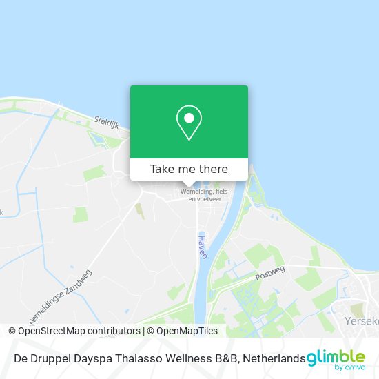 De Druppel Dayspa Thalasso Wellness B&B map