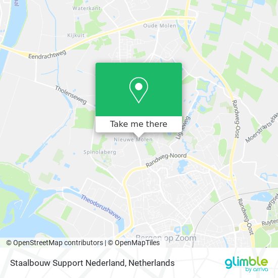 Staalbouw Support Nederland map