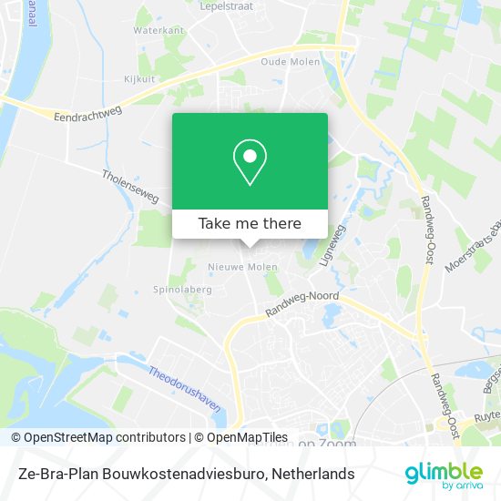 Ze-Bra-Plan Bouwkostenadviesburo map