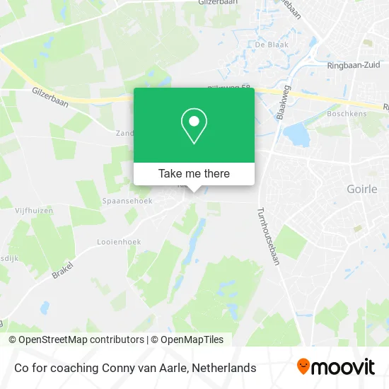 Co for coaching Conny van Aarle map