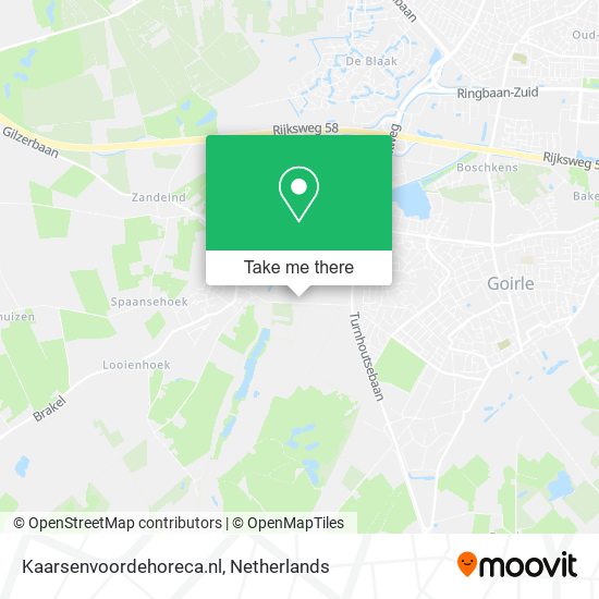 Kaarsenvoordehoreca.nl map