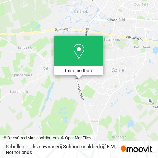 Schollen jr Glazenwasserij Schoonmaakbedrijf F M map