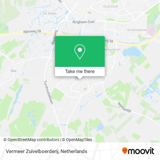 Vermeer Zuivelboerderij map