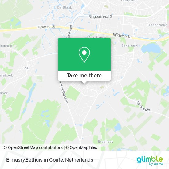 Elmasry,Eethuis in Goirle map