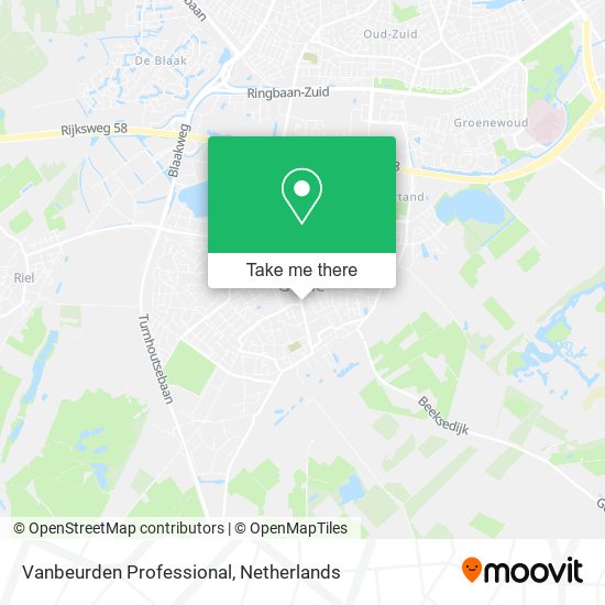 Vanbeurden Professional Karte