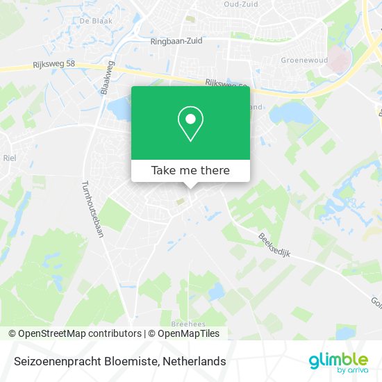 Seizoenenpracht Bloemiste map