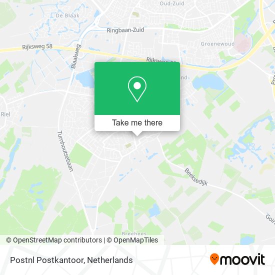 Postnl Postkantoor map