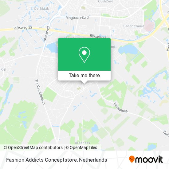 Fashion Addicts Conceptstore map