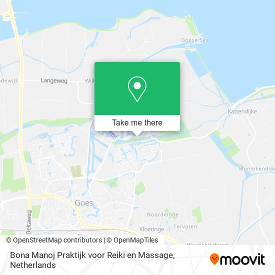 Bona Manoj Praktijk voor Reiki en Massage Karte