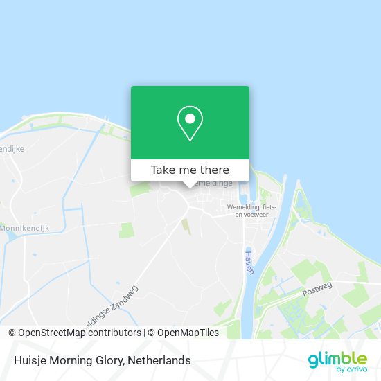 Huisje Morning Glory map