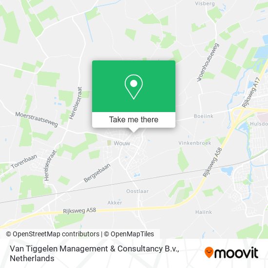 Van Tiggelen Management & Consultancy B.v. map