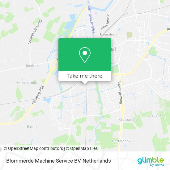 Blommerde Machine Service BV map