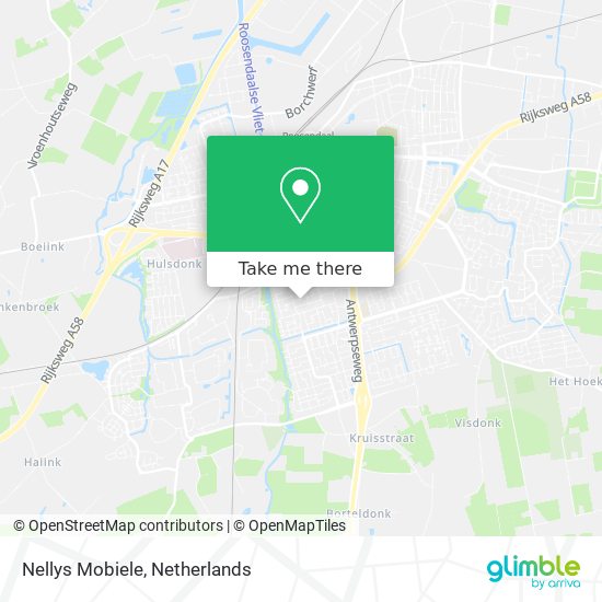 Nellys Mobiele map