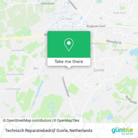 Technisch Reparatiebedrijf Goirle map