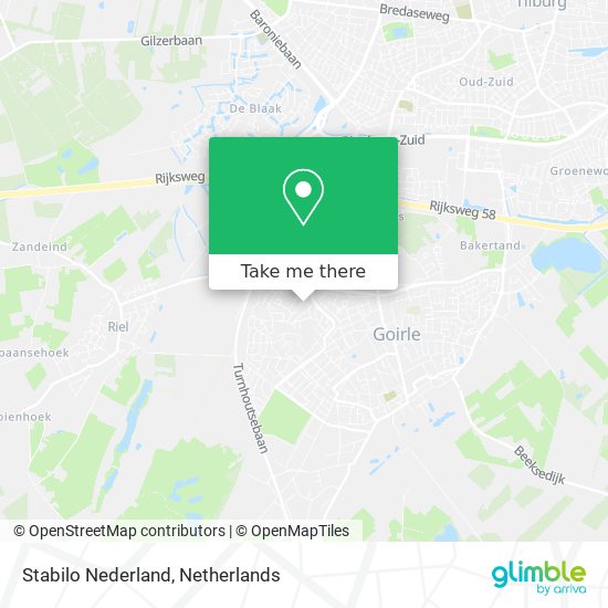 Stabilo Nederland Karte