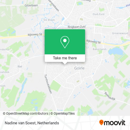 Nadine van Soest map