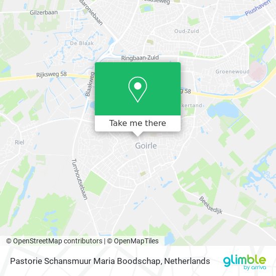 Pastorie Schansmuur Maria Boodschap Karte