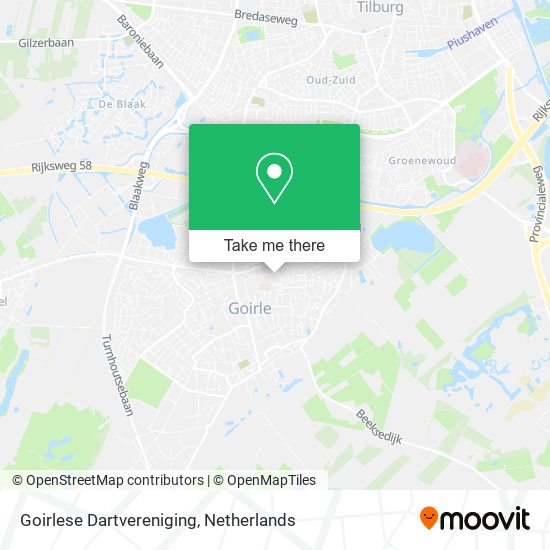 Goirlese Dartvereniging Karte