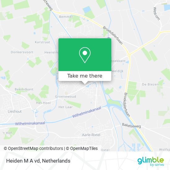 Heiden M A vd map