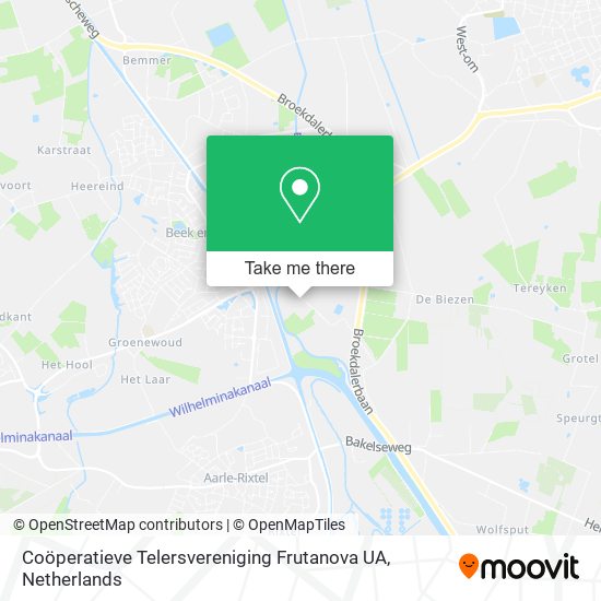 Coöperatieve Telersvereniging Frutanova UA map