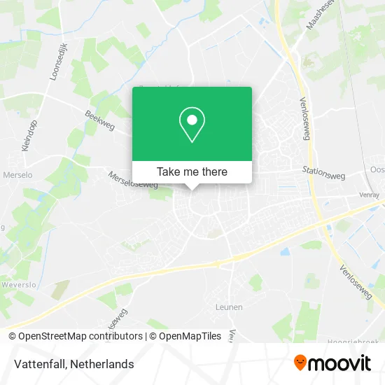 Vattenfall map