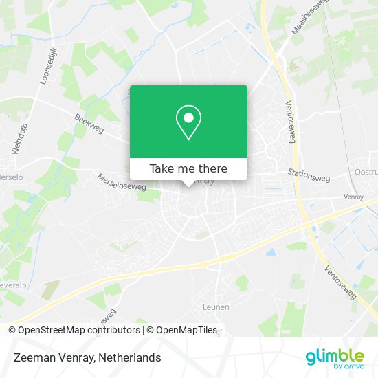 Zeeman Venray map