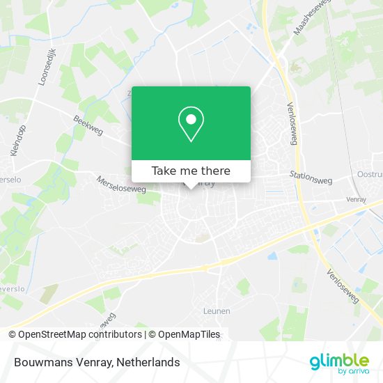 Bouwmans Venray map