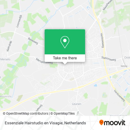 Essenziale Hairstudio en Visagie map