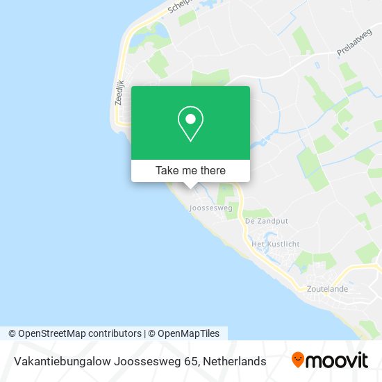 Vakantiebungalow Joossesweg 65 Karte