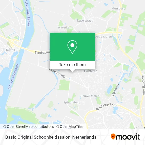 Basic Original Schoonheidssalon map