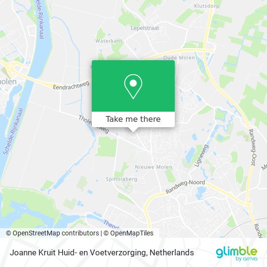 Joanne Kruit Huid- en Voetverzorging Karte