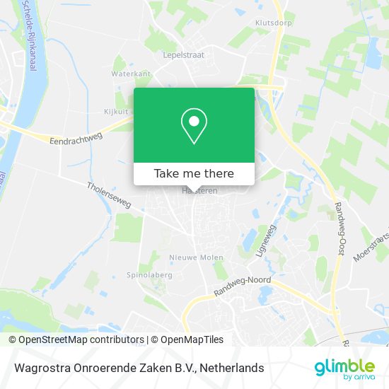 Wagrostra Onroerende Zaken B.V. map