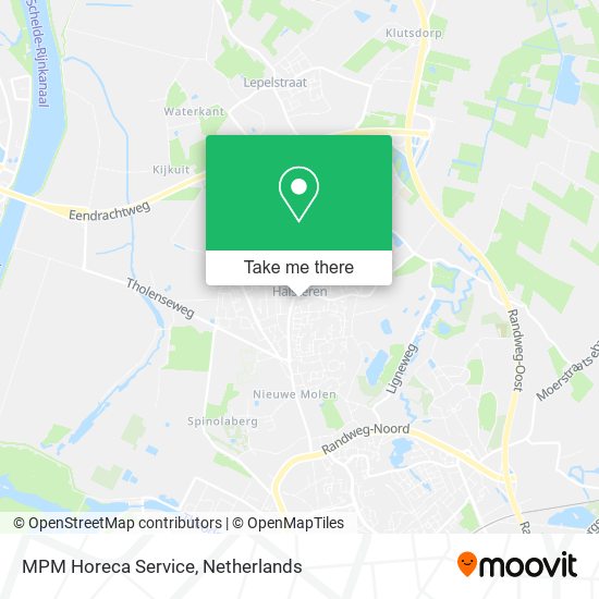 MPM Horeca Service map