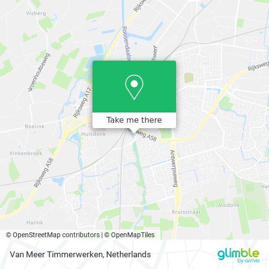 Van Meer Timmerwerken map