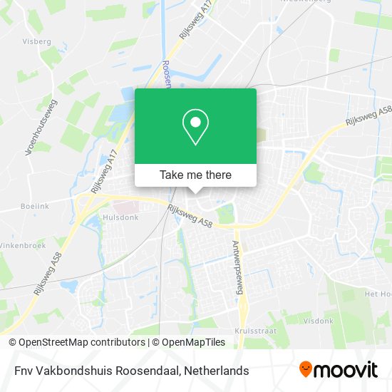 Fnv Vakbondshuis Roosendaal map