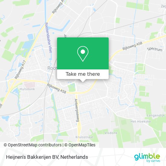 Heijnen's Bakkerijen BV map