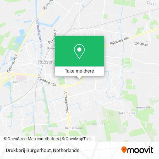 Drukkerij Burgerhout Karte