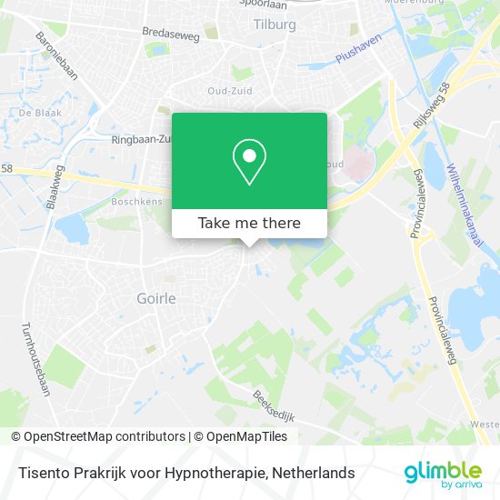 Tisento Prakrijk voor Hypnotherapie map