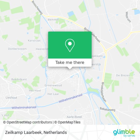 Zeilkamp Laarbeek Karte