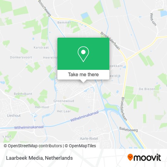 Laarbeek Media map