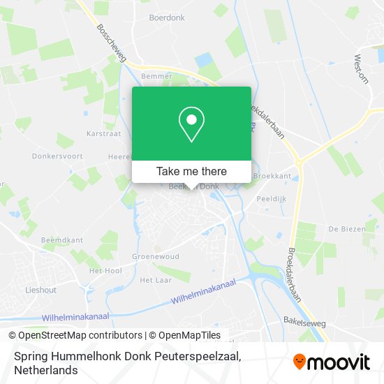 Spring Hummelhonk Donk Peuterspeelzaal map